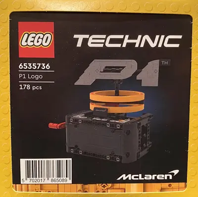 LEGO Technic 6535736 McLaren P1 Logo set