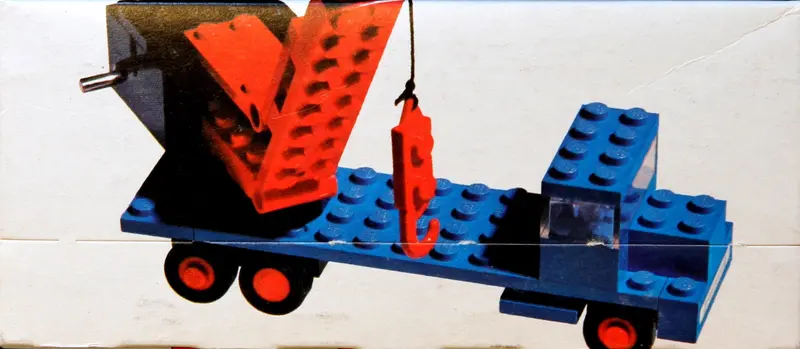 LEGO LEGOLAND 654 Crane Truck set