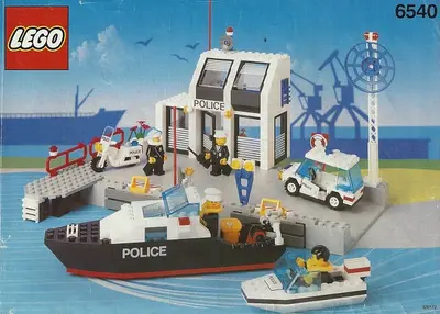 LEGO Town 6540 Pier Police set