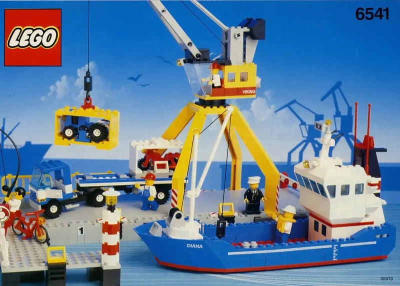 LEGO Town 6541 Intercoastal Seaport set