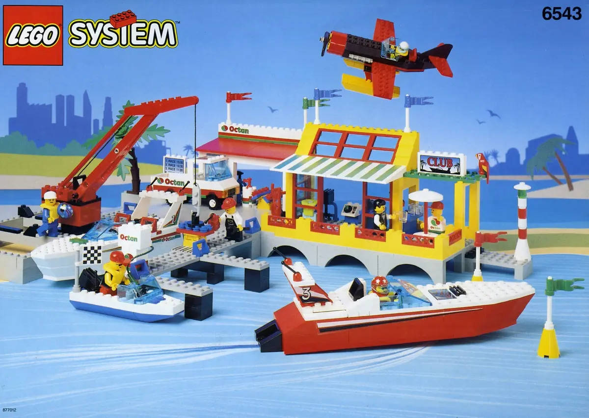 LEGO Town 6543 Sail N' Fly Marina set