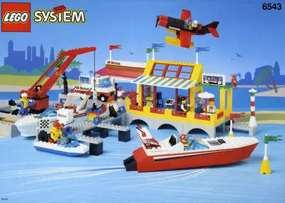 LEGO Town 6543 Sail N' Fly Marina set