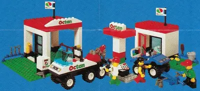 LEGO Town 6548 Octan Gas Station set