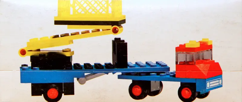 LEGO LEGOLAND 655 Mobile Hydraulic Hoist set
