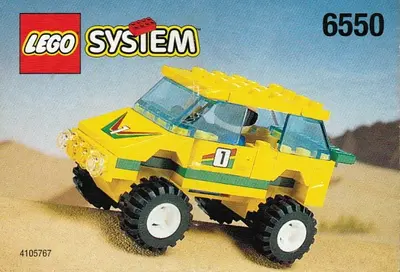 LEGO Town 6550 Outback Racer set
