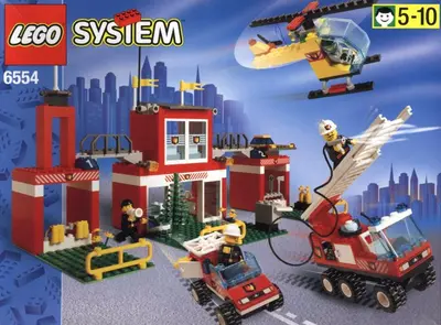 LEGO Town 6554 Blaze Brigade set