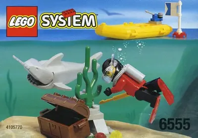 LEGO Town 6555 Sea Hunter set