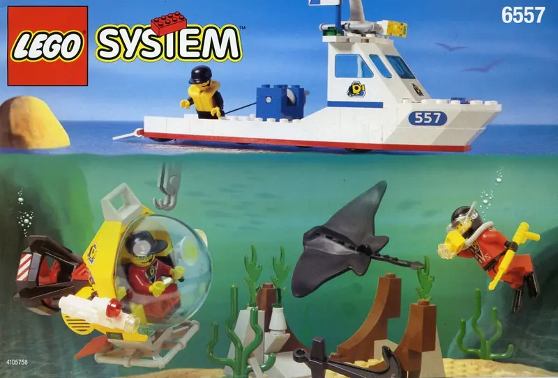 LEGO Town 6557 Treasure Hunters set
