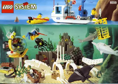 LEGO Town 6559 Deep Sea Bounty set