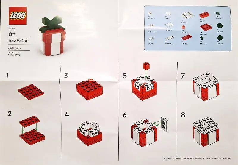 LEGO Promotional 6559326 Gift box set, image 2