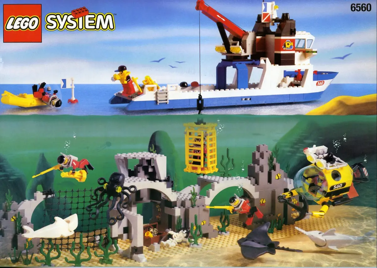 LEGO Town 6560 Diving Expedition Explorer set