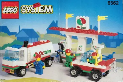 LEGO Town 6562 Gas Stop Shop set