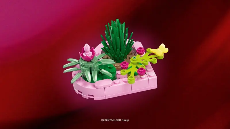 LEGO Promotional 6562116 Botanical Heart M&T set