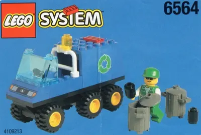 LEGO Town 6564 Recycle Truck set