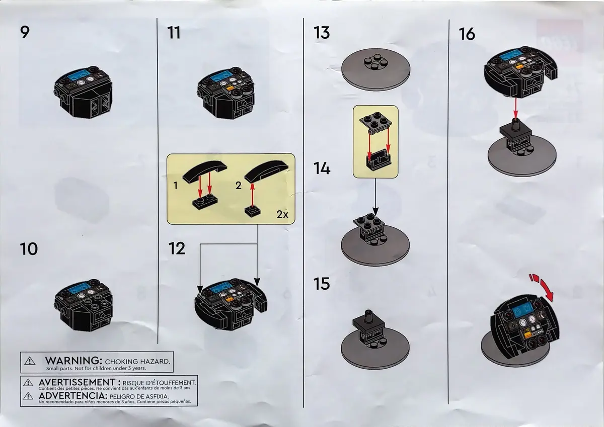 LEGO Promotional 6565151 F1 Steering Wheel M&T set, image 3