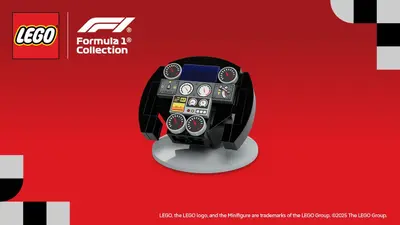 LEGO Promotional 6565151 F1 Steering Wheel M&T set