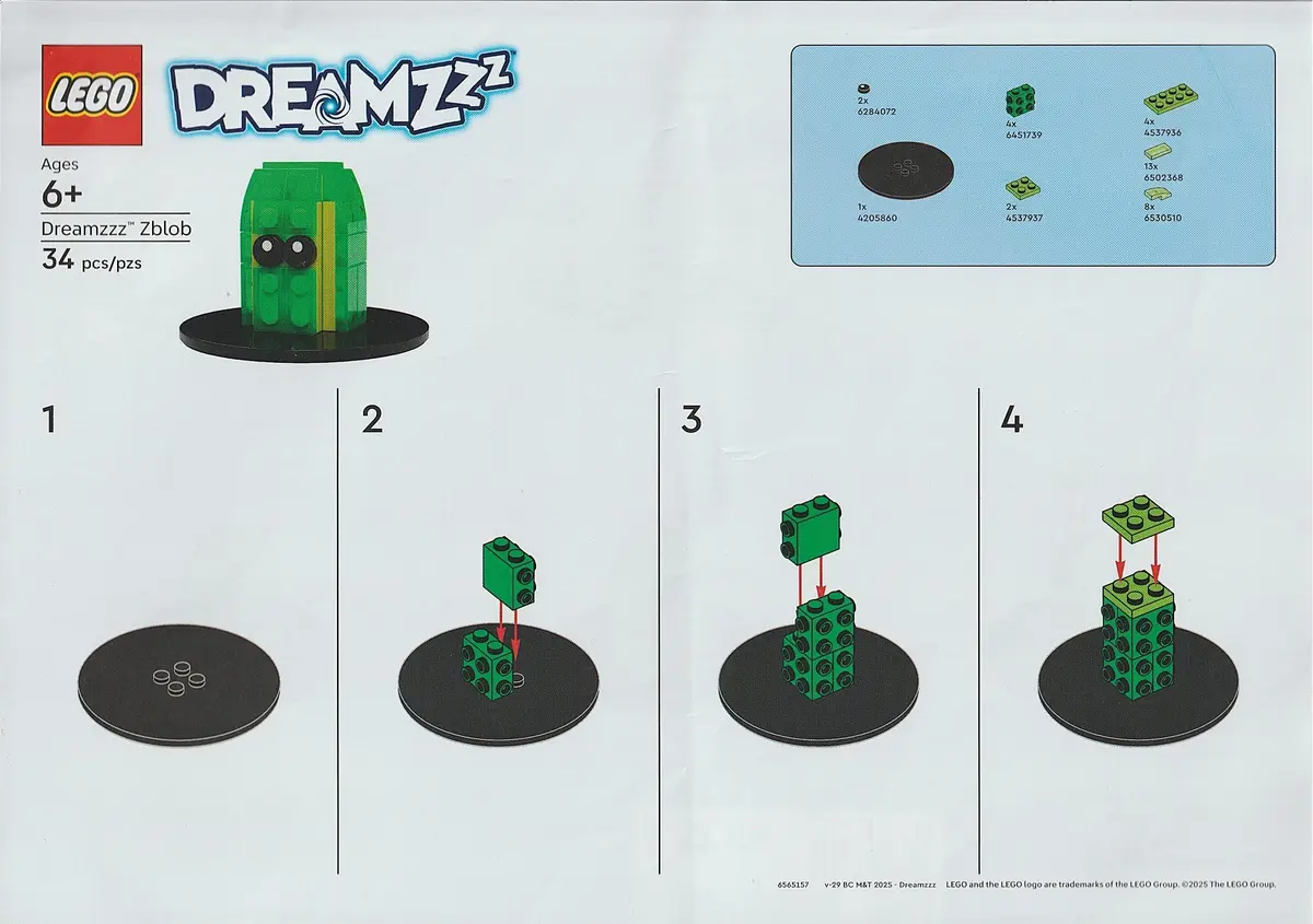 LEGO Dreamzzz 6565157 Dreamzzz Zblob set, image 2