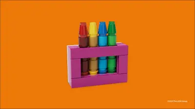 LEGO Promotional 6565181 Crayons M&T set