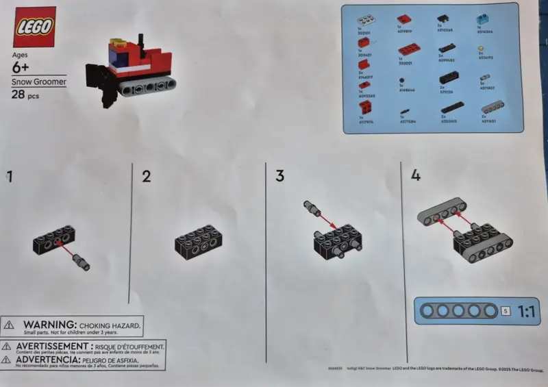 LEGO Miscellaneous 6566835 Snow Groomer set