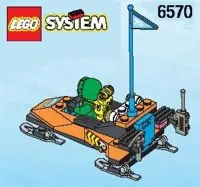 LEGO Town 6570 snowmobile set