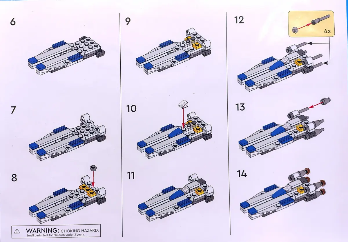 LEGO Star Wars 6573698 Star Wars U-wing set, image 3