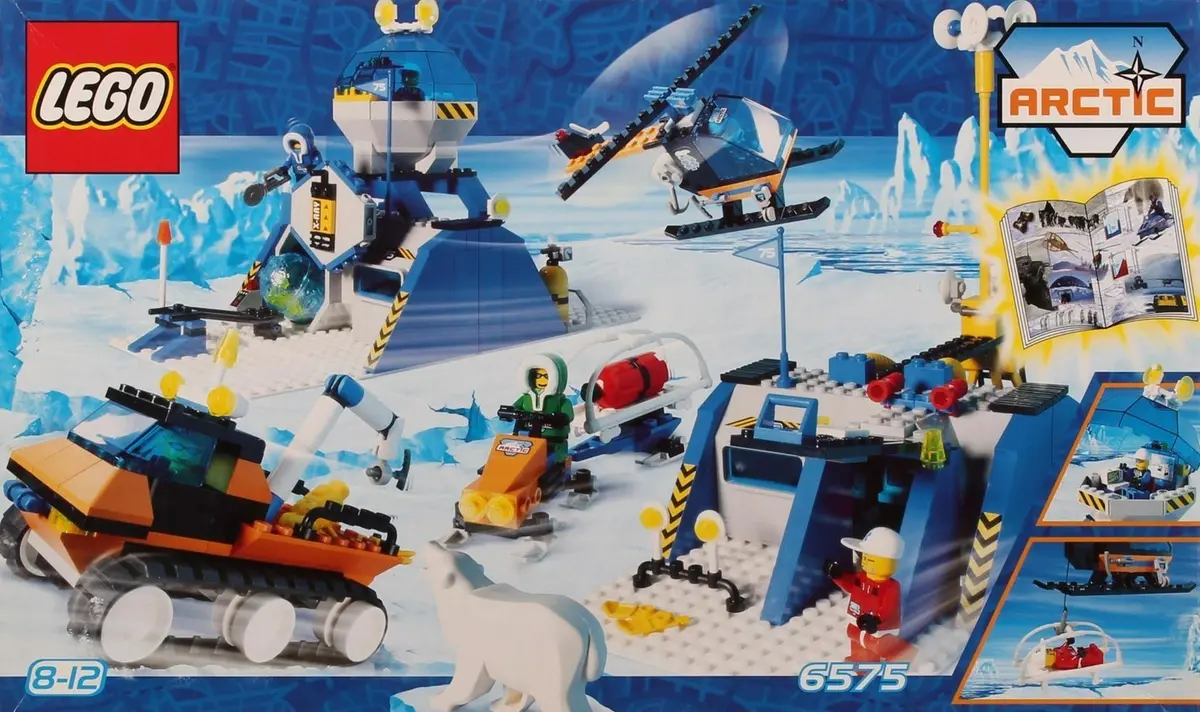 LEGO Town 6575 Polar Base set, image 2