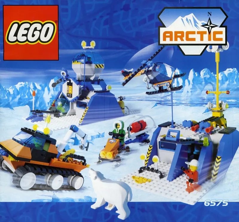 LEGO Town 6575 Polar Base set