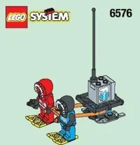 LEGO Town 6576 sledge set