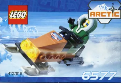 LEGO Town 6577 Snow Scooter set