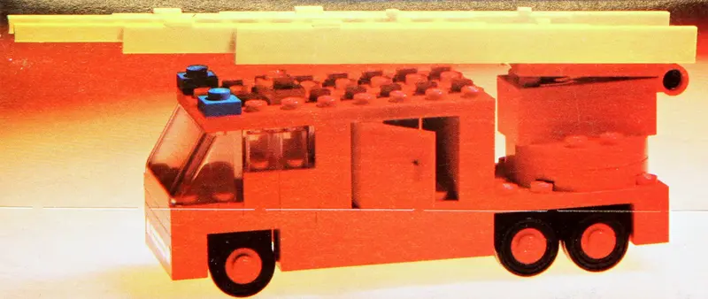 LEGO LEGOLAND 658 Fire Engine set
