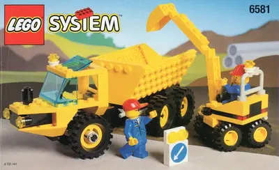LEGO Town 6581 Dig 'N' Dump set