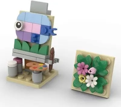 LEGO Promotional 6581684 Creative Wildlife Flower and Fish set