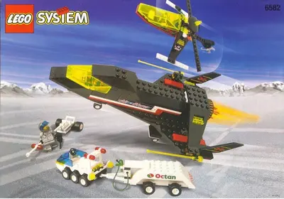 LEGO Town 6582 Daredevil Flight Squad set