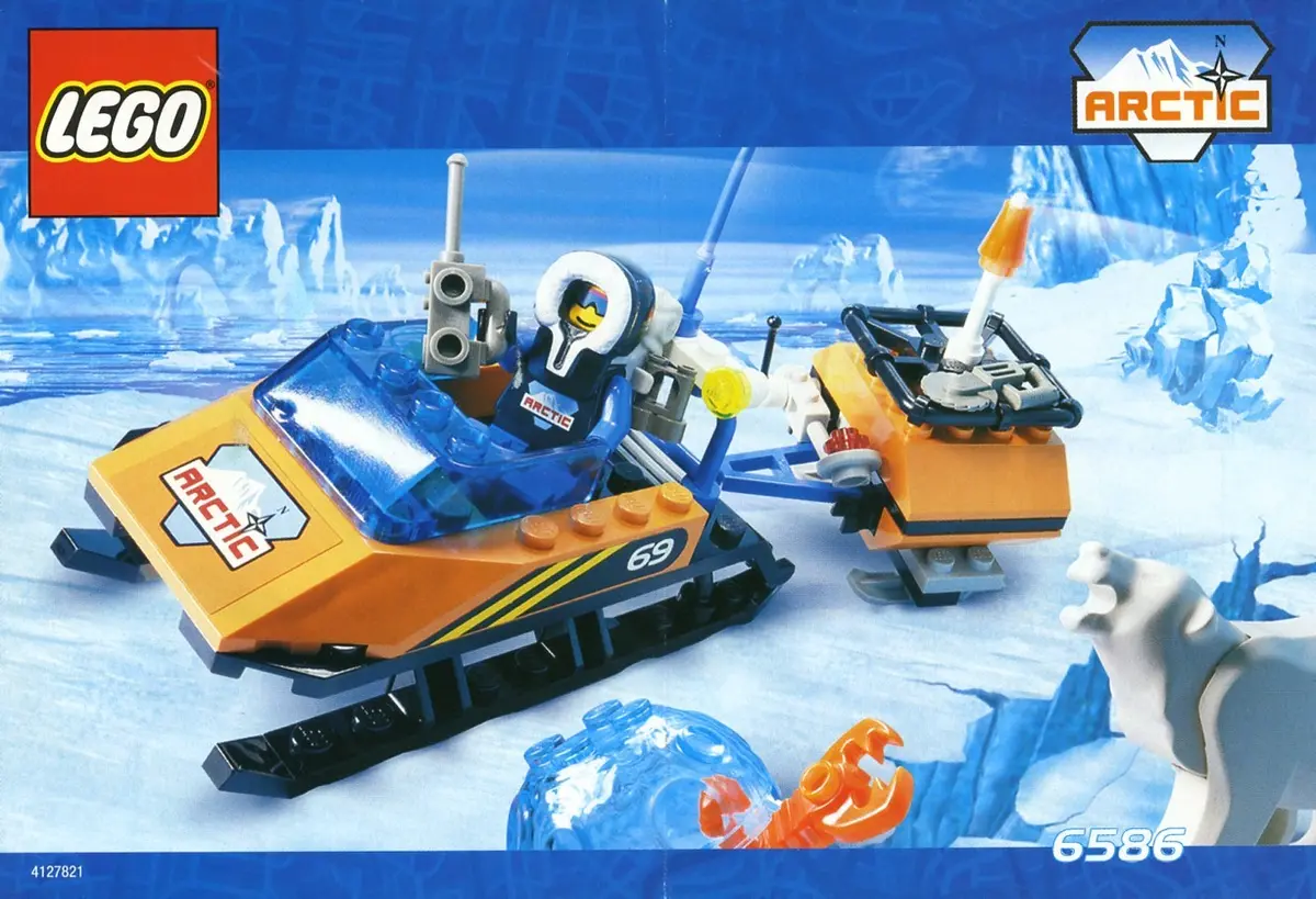 LEGO Town 6586 Polar Scout set