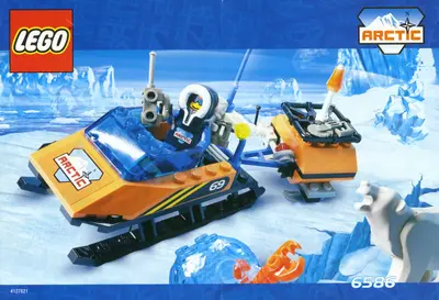 LEGO Town 6586 Polar Scout set