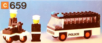 LEGO LEGOLAND 659 Police Patrol set