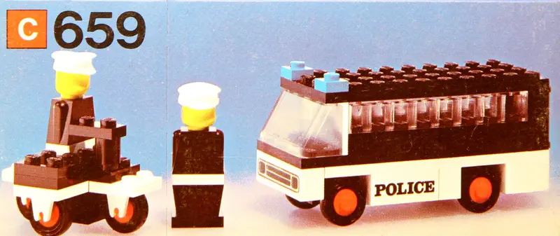 LEGO LEGOLAND 659 Police Patrol set