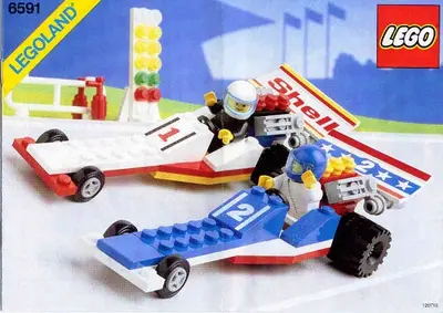 LEGO Town 6591 Nitro-Dragsters set