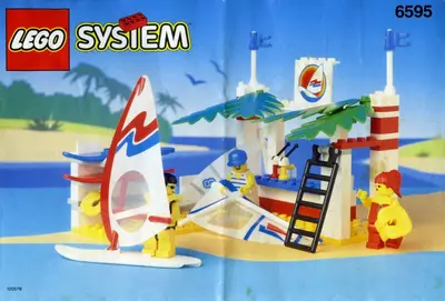LEGO Town 6595 Surf Shack set