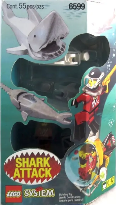 LEGO Town 6599 Shark Attack set, image 2