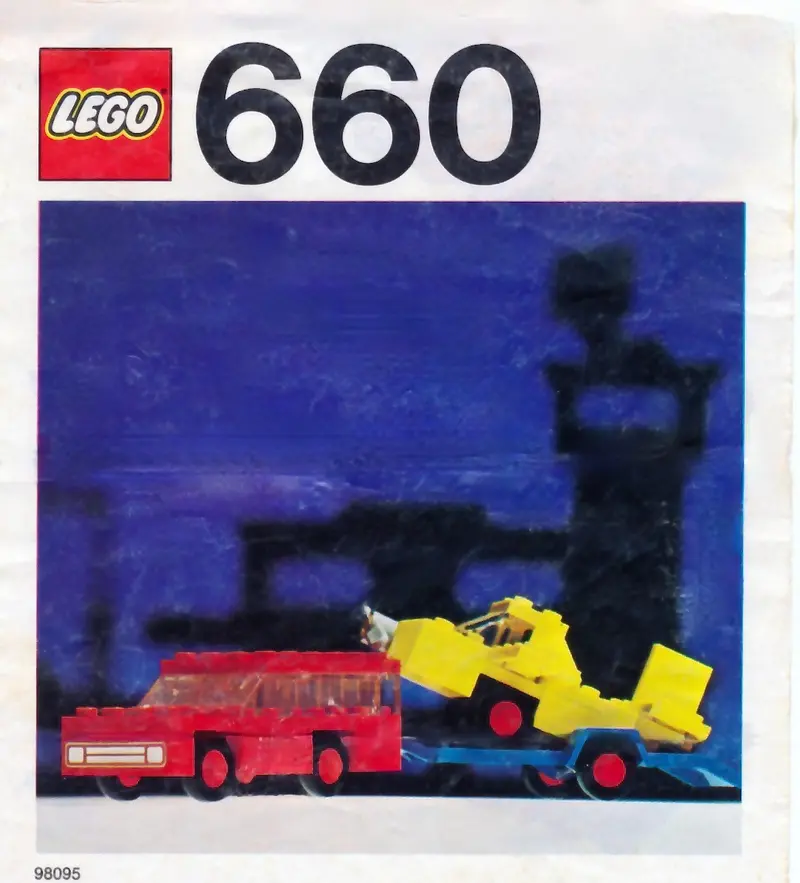 LEGO LEGOLAND 660 Air Transporter set, image 2
