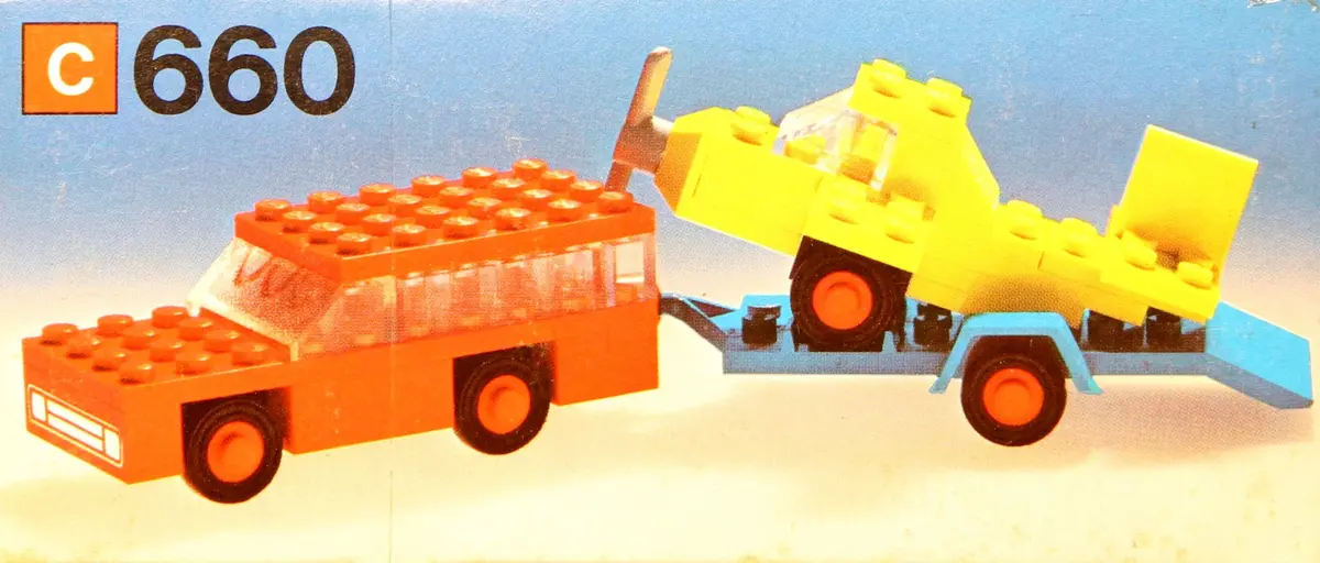 LEGO LEGOLAND 660 Air Transporter set