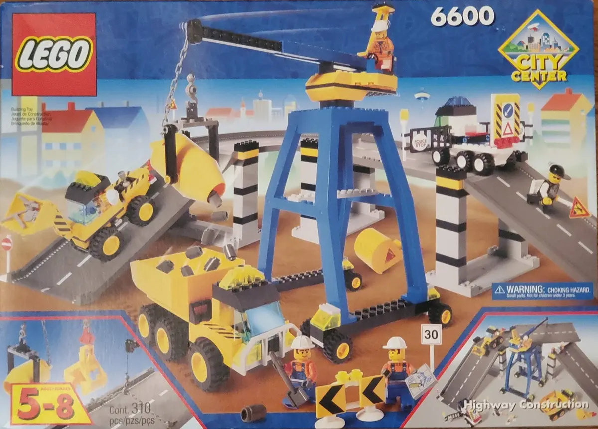 LEGO Town 6600 Highway Construction set, image 5