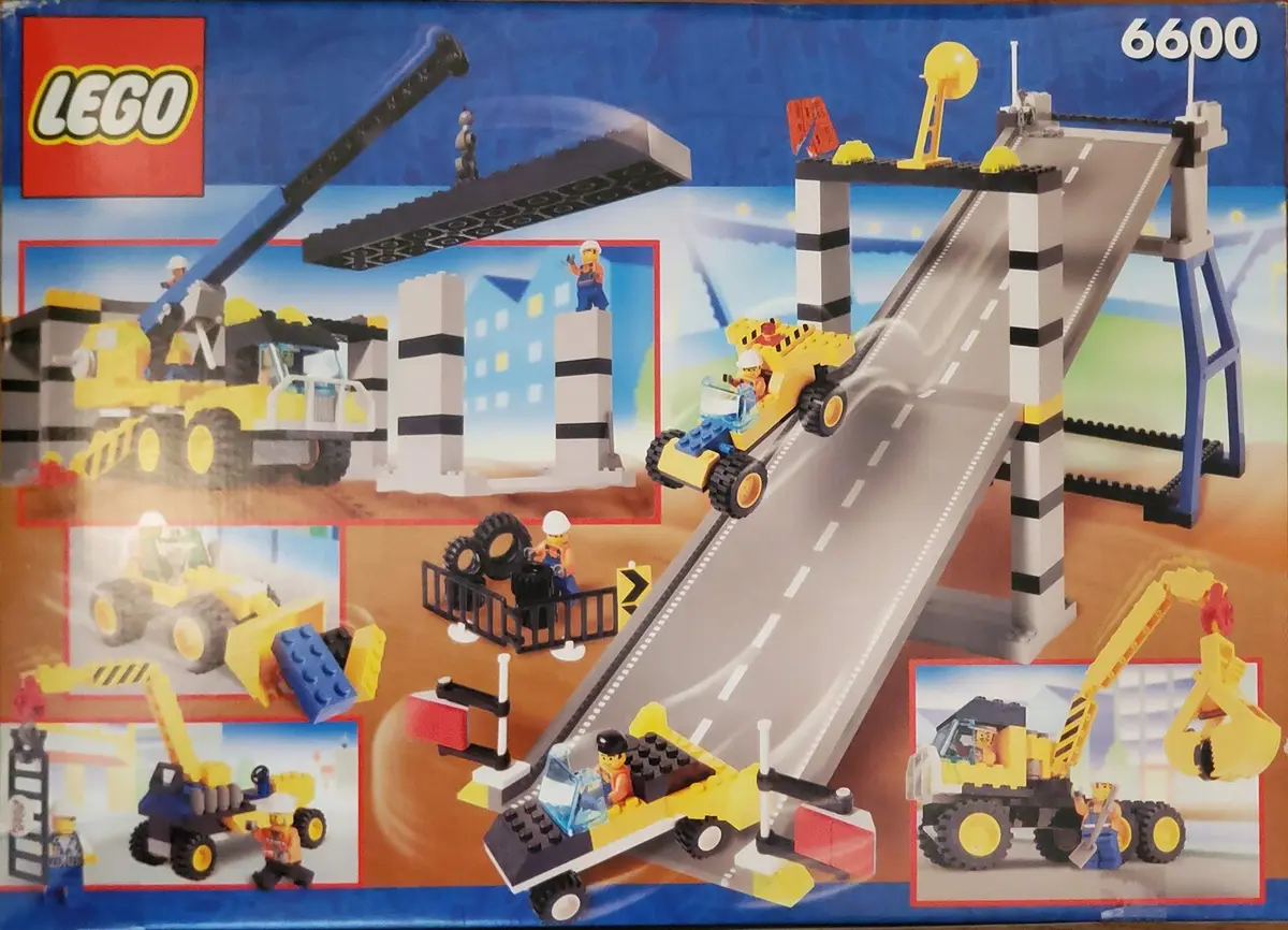 LEGO Town 6600 Highway Construction set, image 4