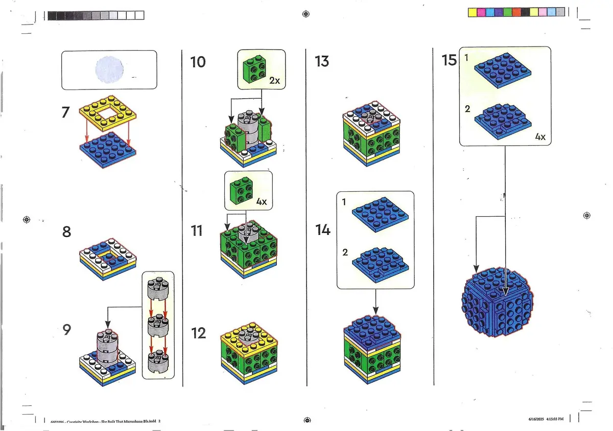 LEGO Promotional 6600034 Microphone set, image 3