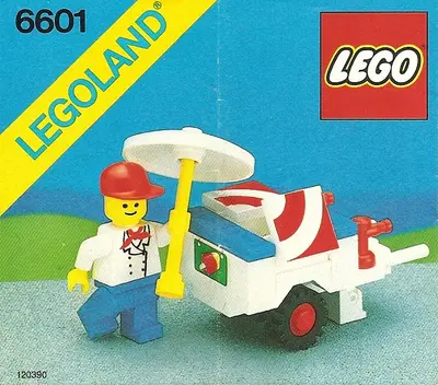 LEGO Town 6601 Ice Cream Cart set