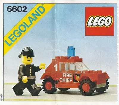 LEGO Town 6602 Fire Unit I set