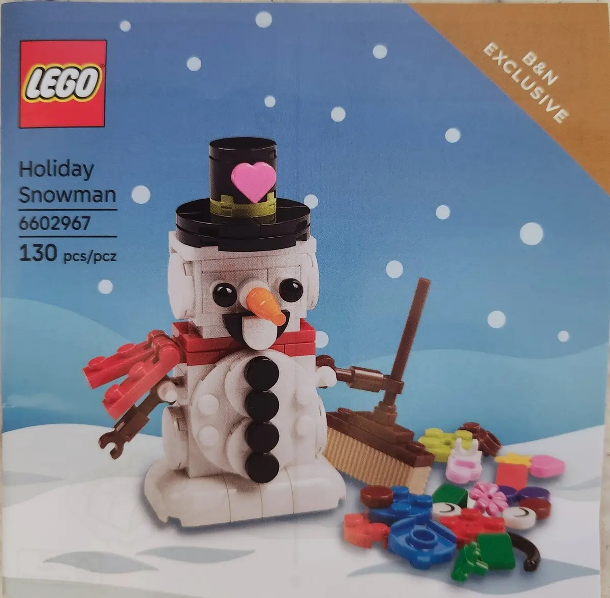 LEGO Seasonal 6602967 Holiday Snowman set