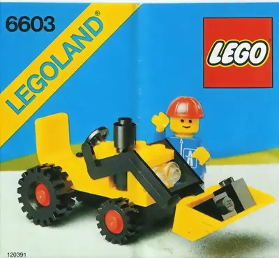 LEGO Town 6603 Shovel Truck set