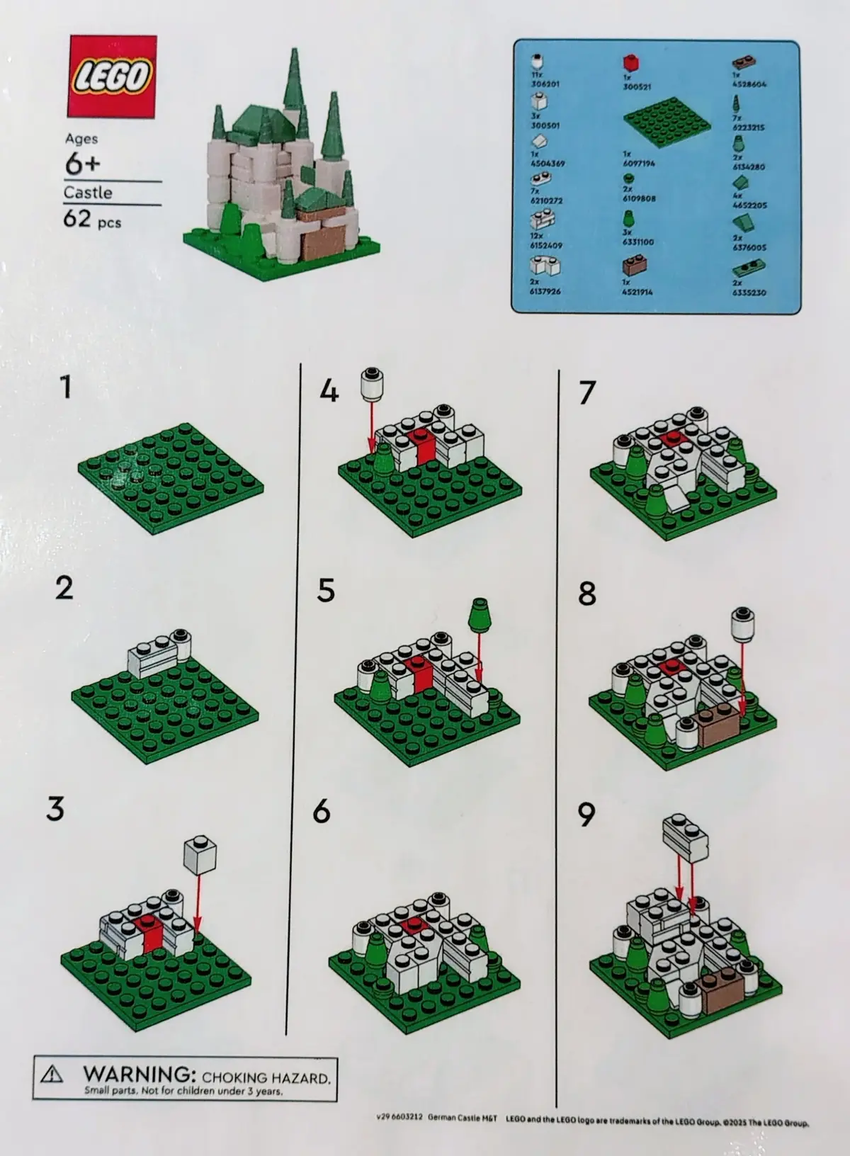 LEGO Promotional 6603212 Castle set, image 2